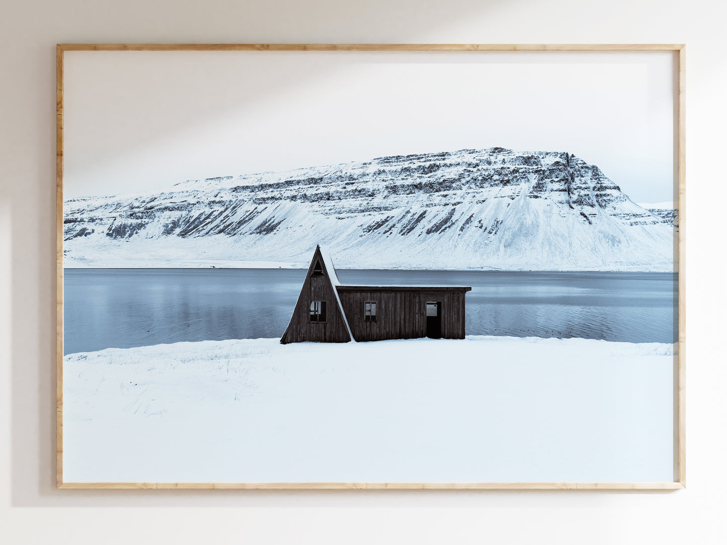 Quiet Resilience – Abandoned Farmhouse in Iceland Wall Art