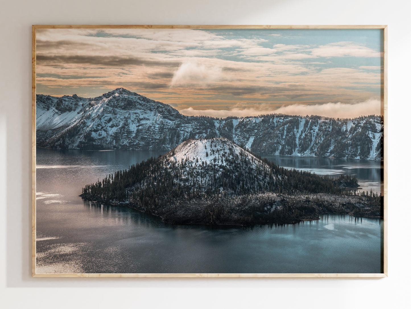 Oregon’s Blue Jewel – Crater Lake Scenic Wall Decor