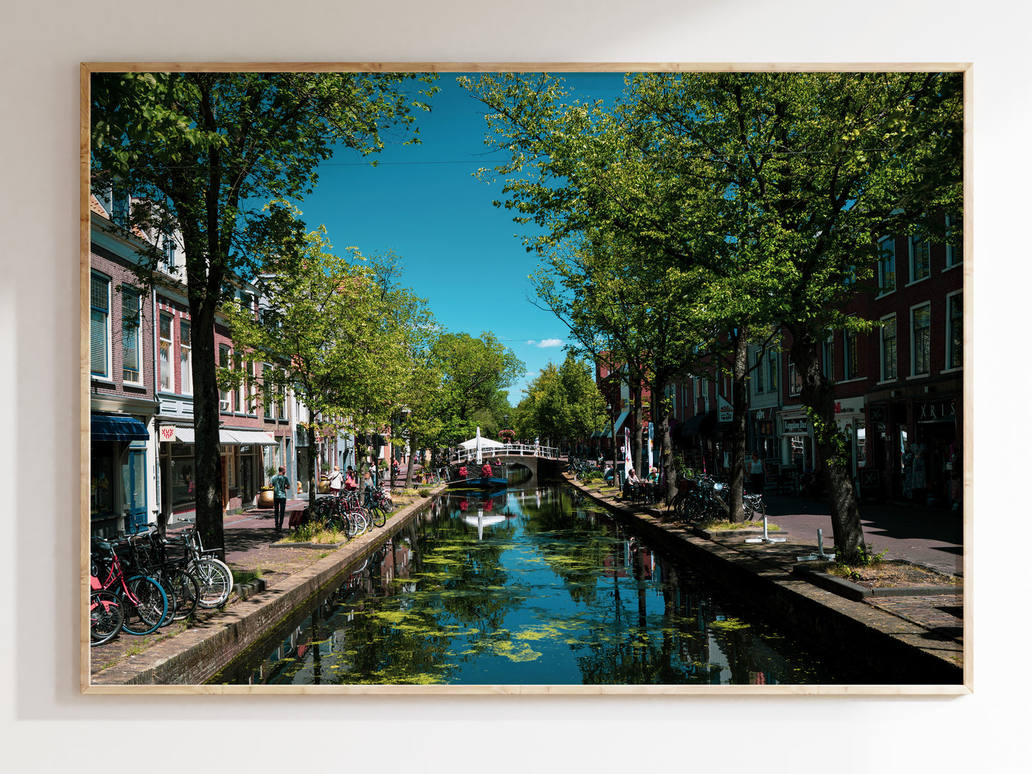 Bridges and Reflections – Netherlands Canal Serenity Art
