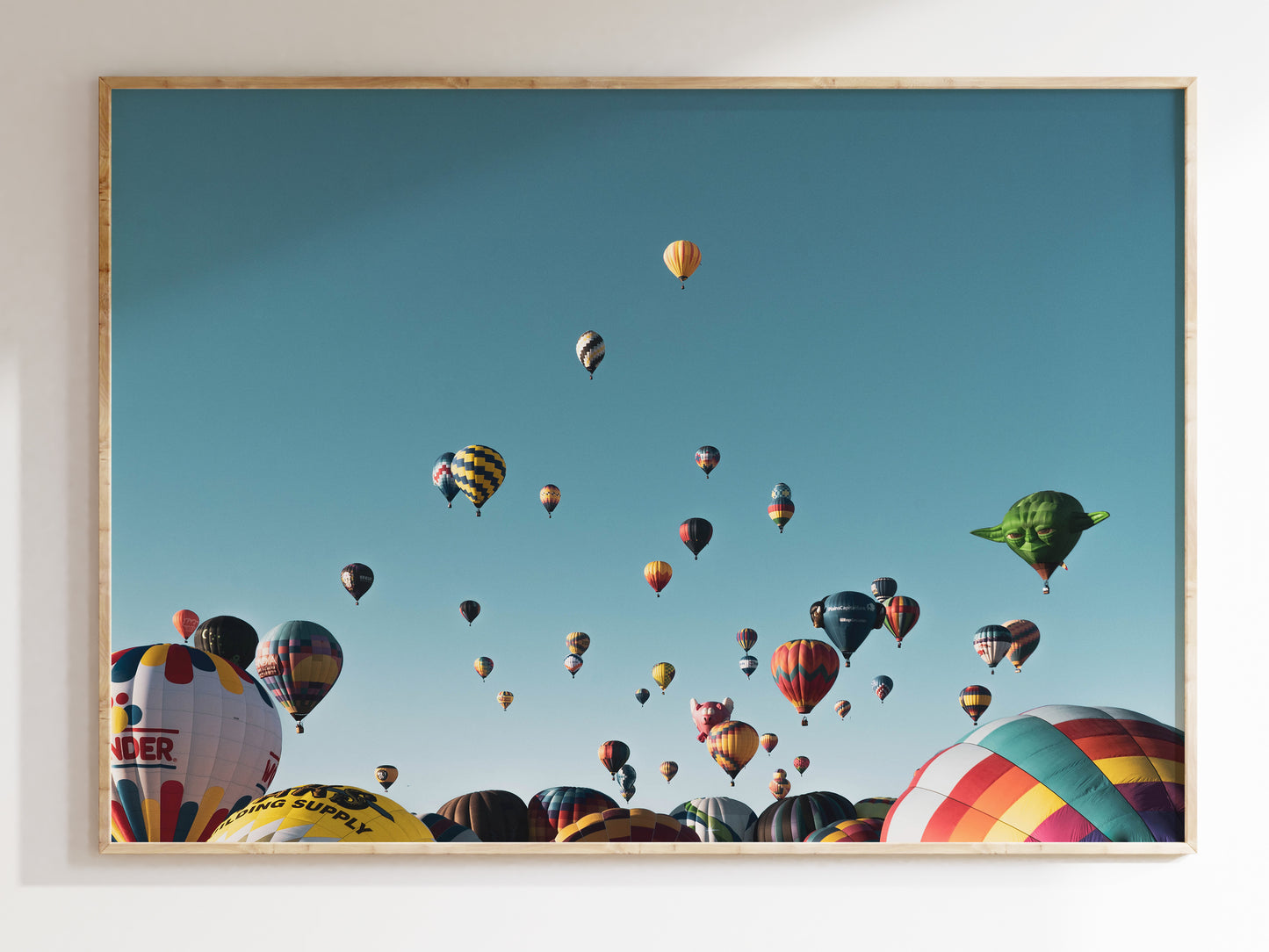Floating Dreams – Balloons Over Albuquerque Print