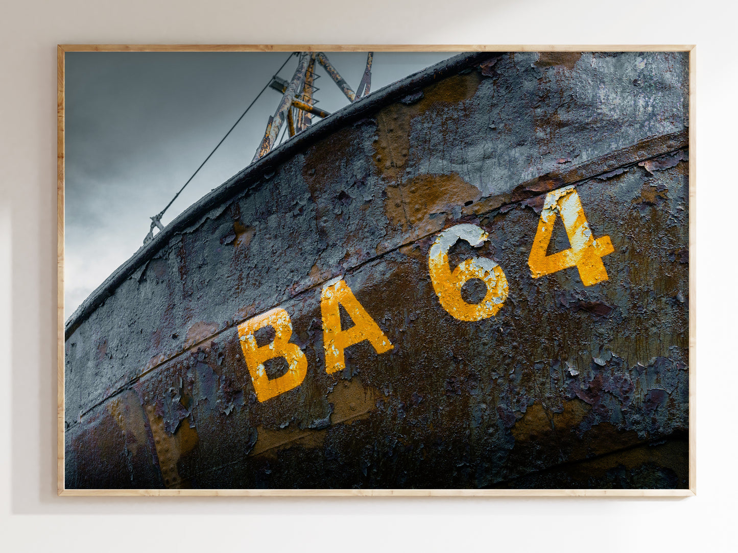 Timeless Wreck – B4 64 Shipwreck in Iceland Wall Art