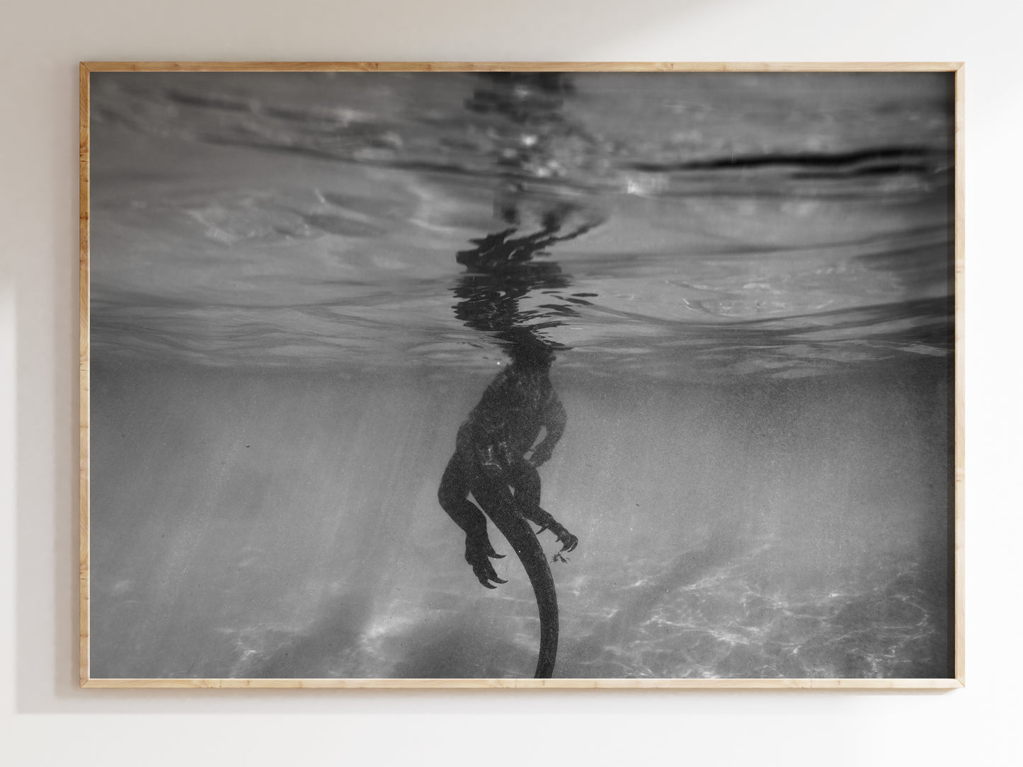 Flowing Grace – Underwater Marine Iguana Print