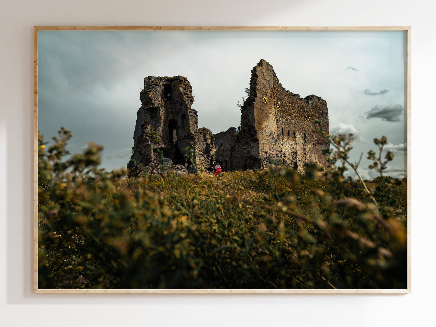 Echoes of the Past – Castle Ruins in Estonia Print