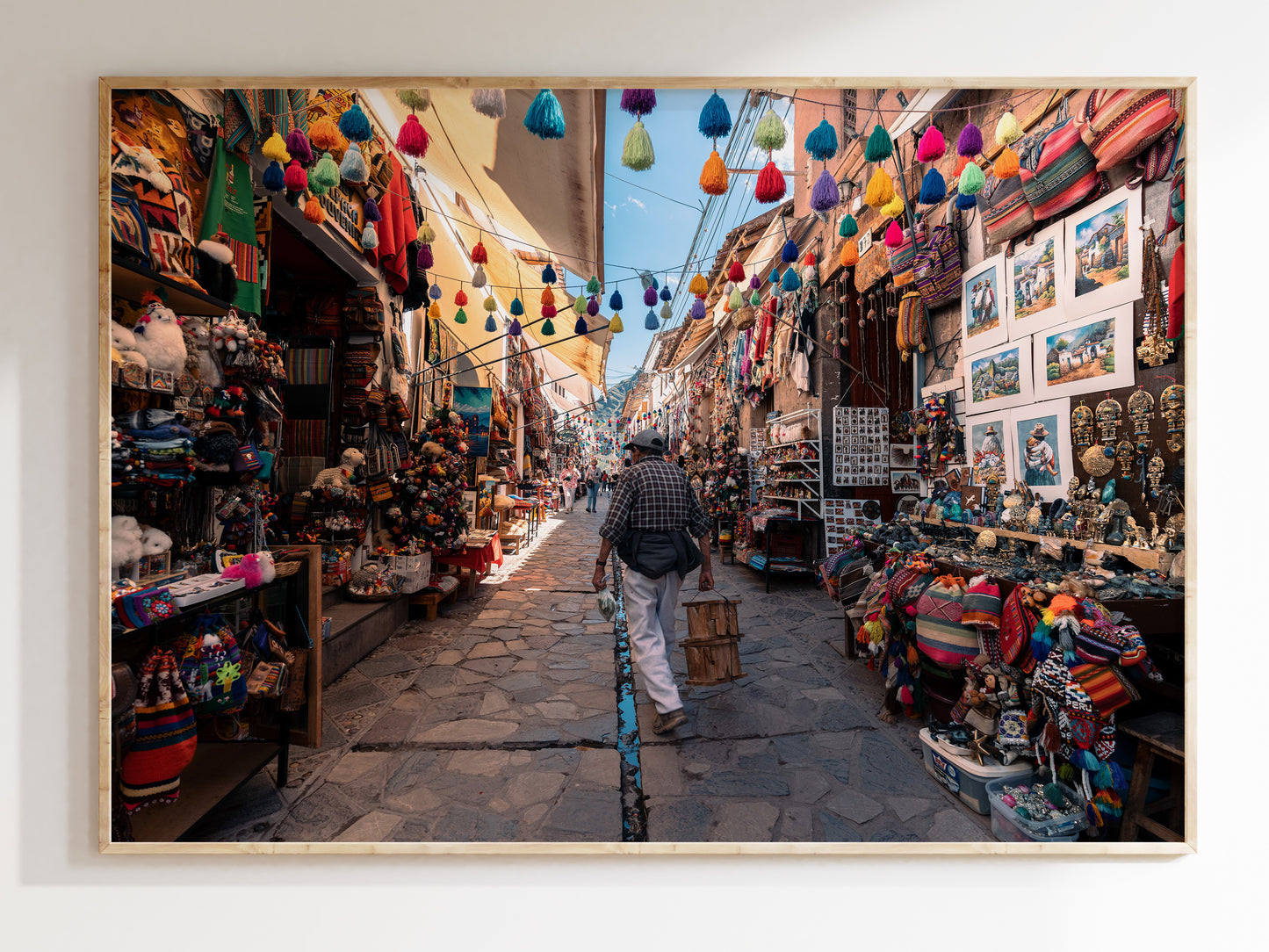 Sacred Paths – Streets of the Sacred Valley Wall Art