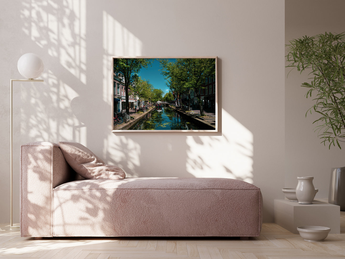 Bridges and Reflections – Netherlands Canal Serenity Art