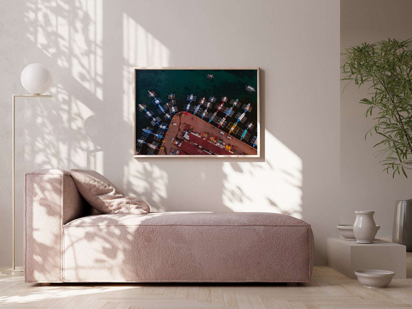 Tropical Horizon – Wooden Boats of Palawan Wall Art