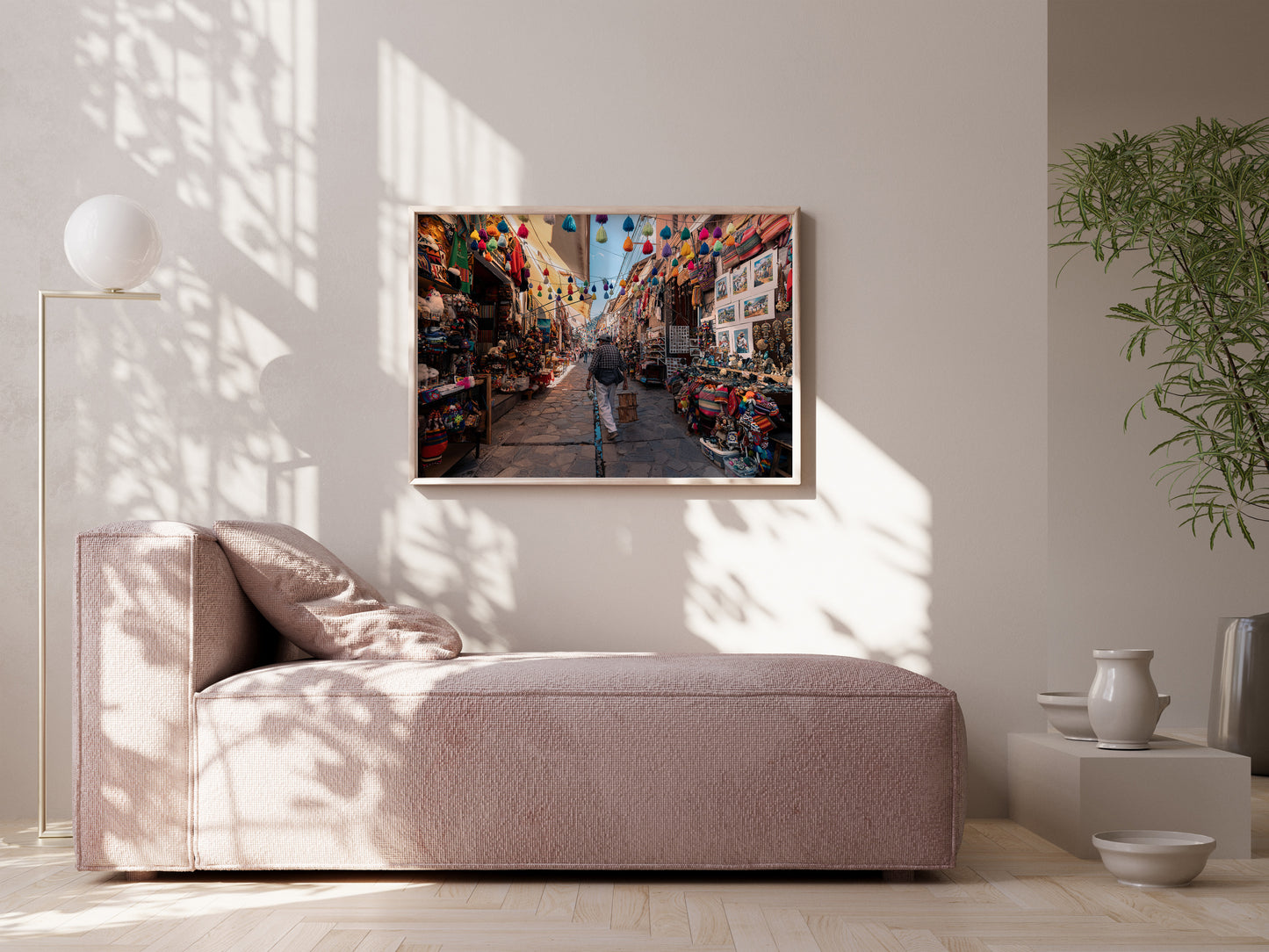 Sacred Paths – Streets of the Sacred Valley Wall Art