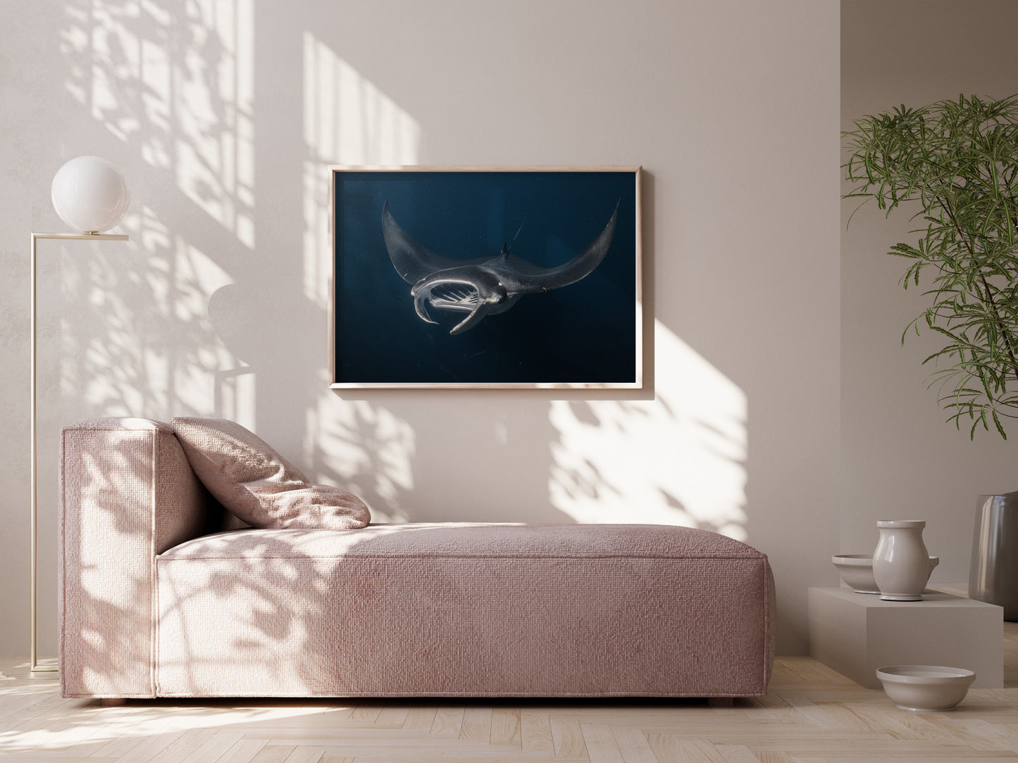 Hawaiian Depths – Manta Rays in Motion Wall Decor