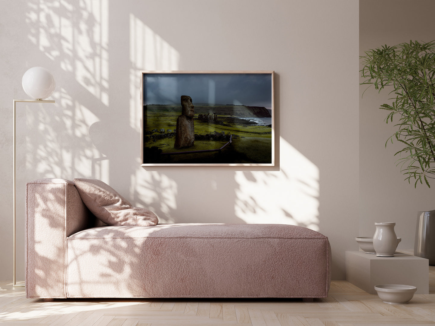 Guardians of Rapa Nui – Moai Monuments Wall Art