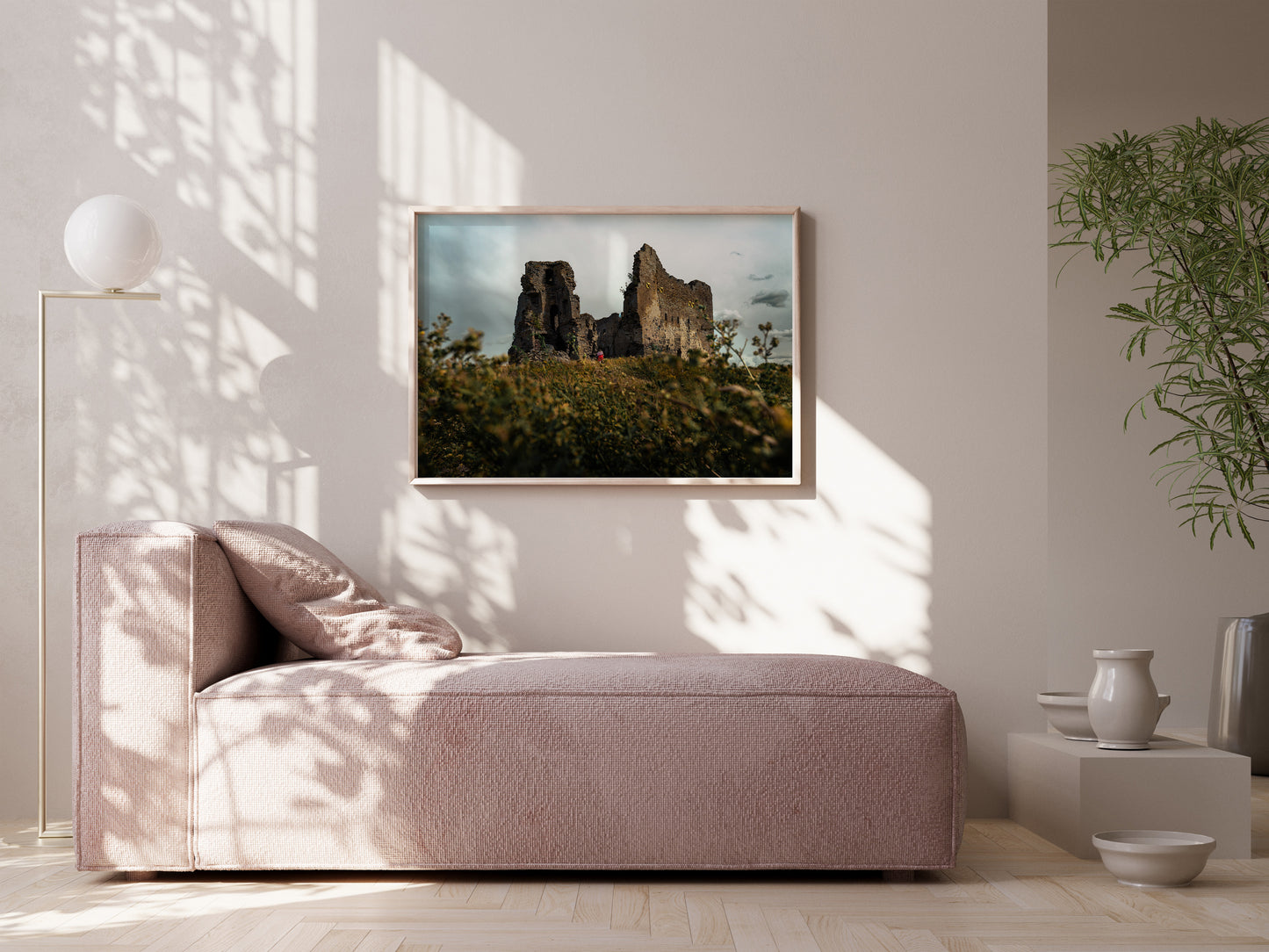 Echoes of the Past – Castle Ruins in Estonia Print