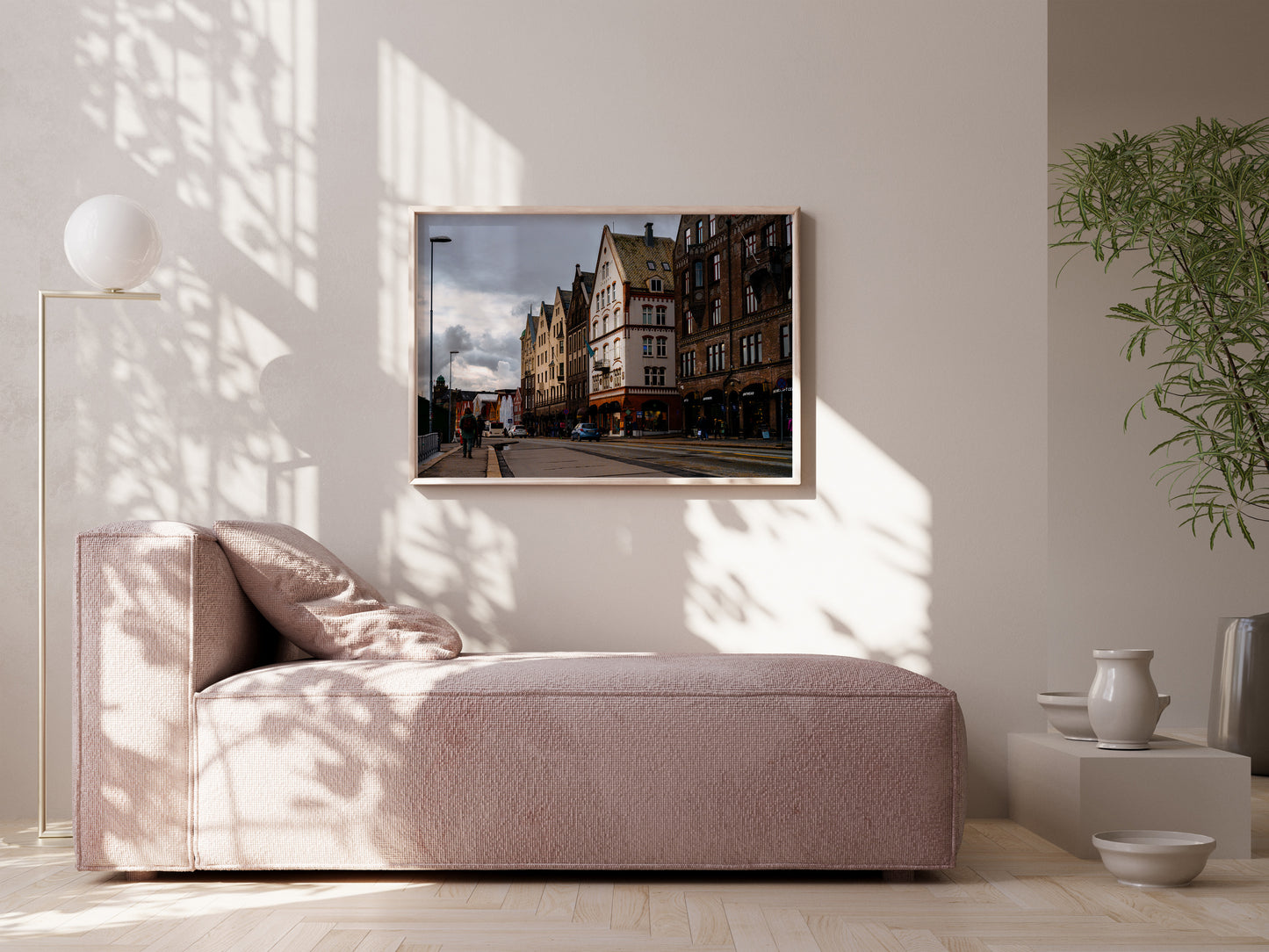 Bergen’s Charm – Iconic Norwegian Town Wall Art