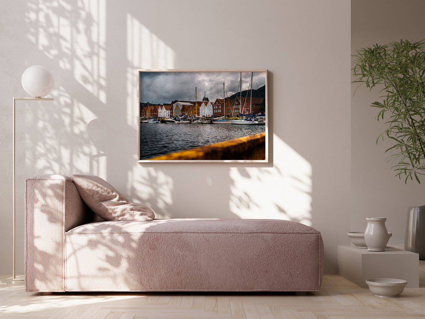Harbor Dreams – The Ships of Bergen, Norway Wall Art