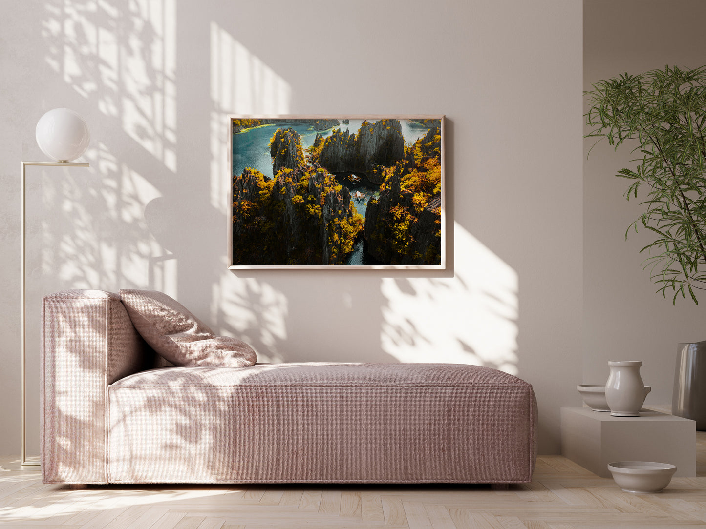 Tropical Paradise – Palawan’s Crystal Waters Wall Art