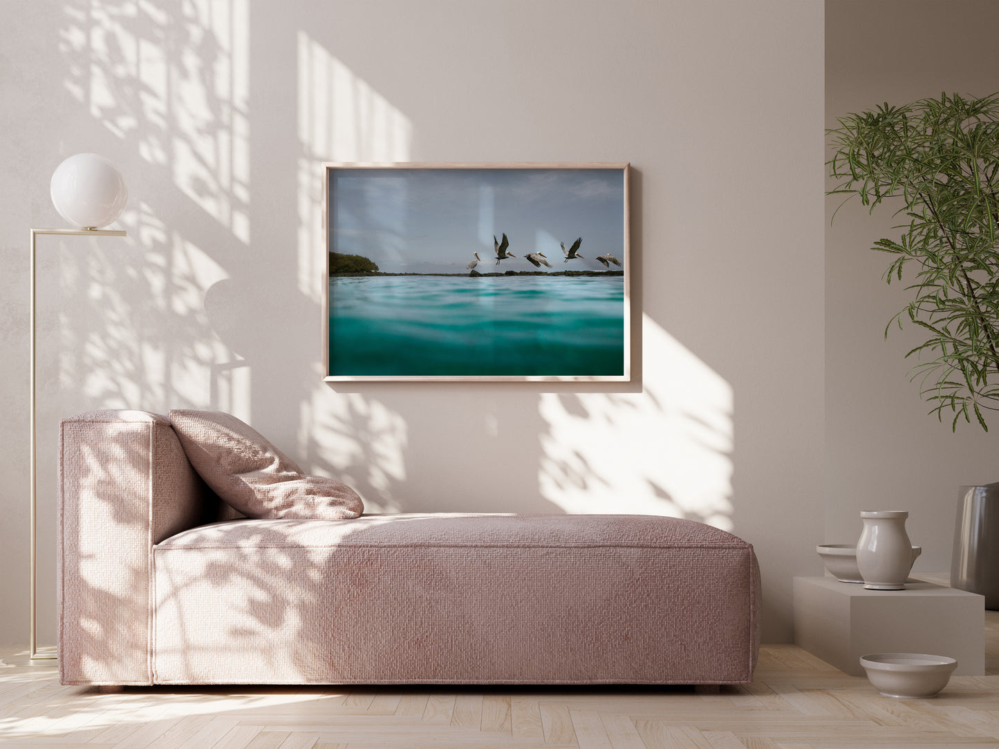 Taking Flight – Galápagos Pelican Wall Decor
