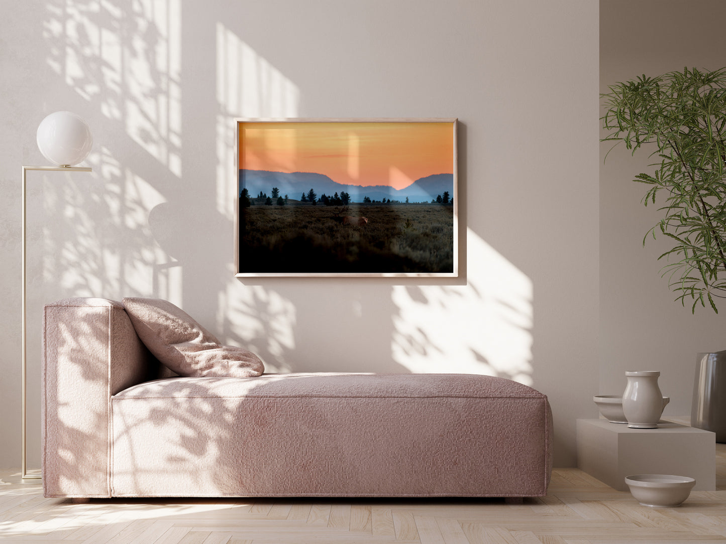 Majestic Elk in the Tetons – Wall Art for Nature Dreamers & Wildlife Lovers