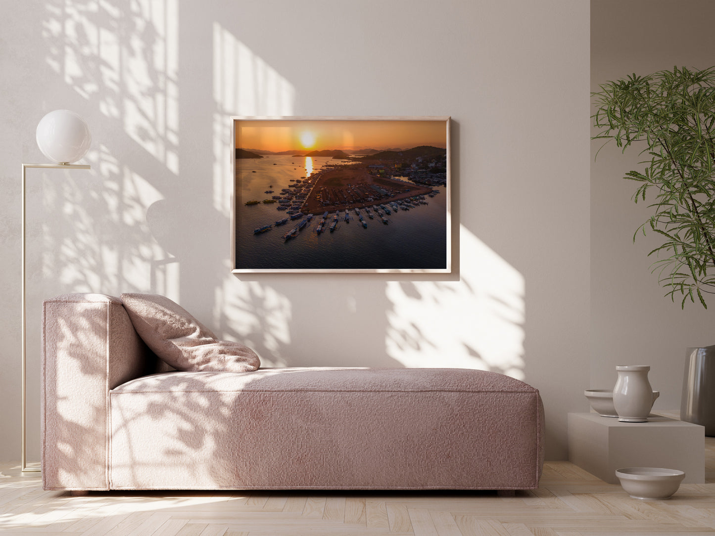 Sailing Serenity – Wooden Boats of Palawan Wall Art