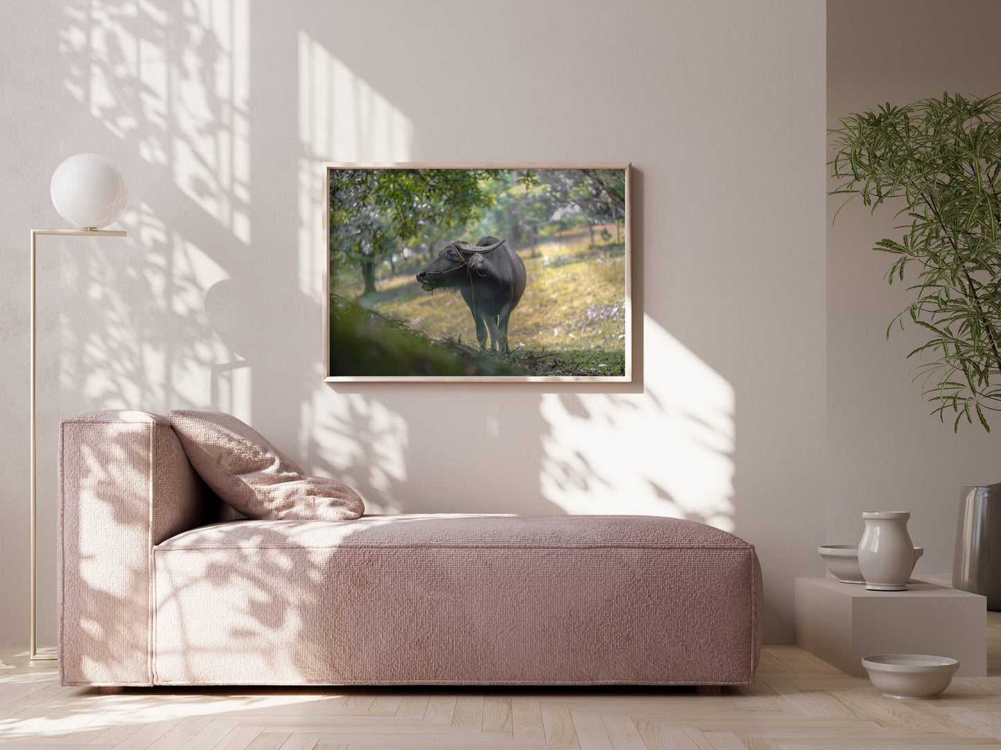 Carabao Serenity – Iconic Farm Life in the Philippines Print