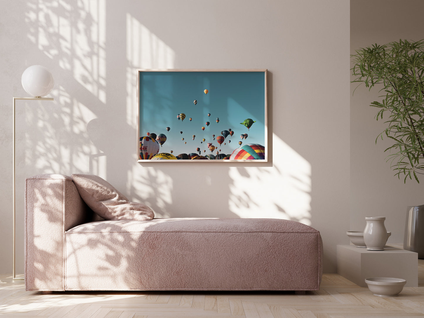 Floating Dreams – Balloons Over Albuquerque Print
