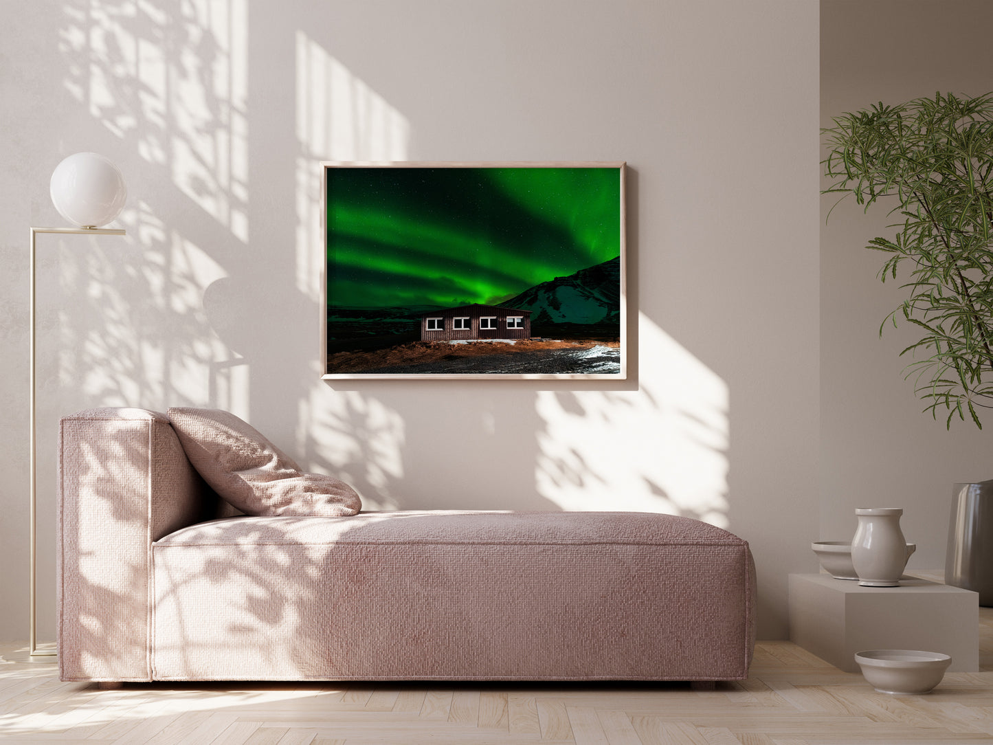 Aurora Dreams – Northern Lights Over Westfjords Wall Art