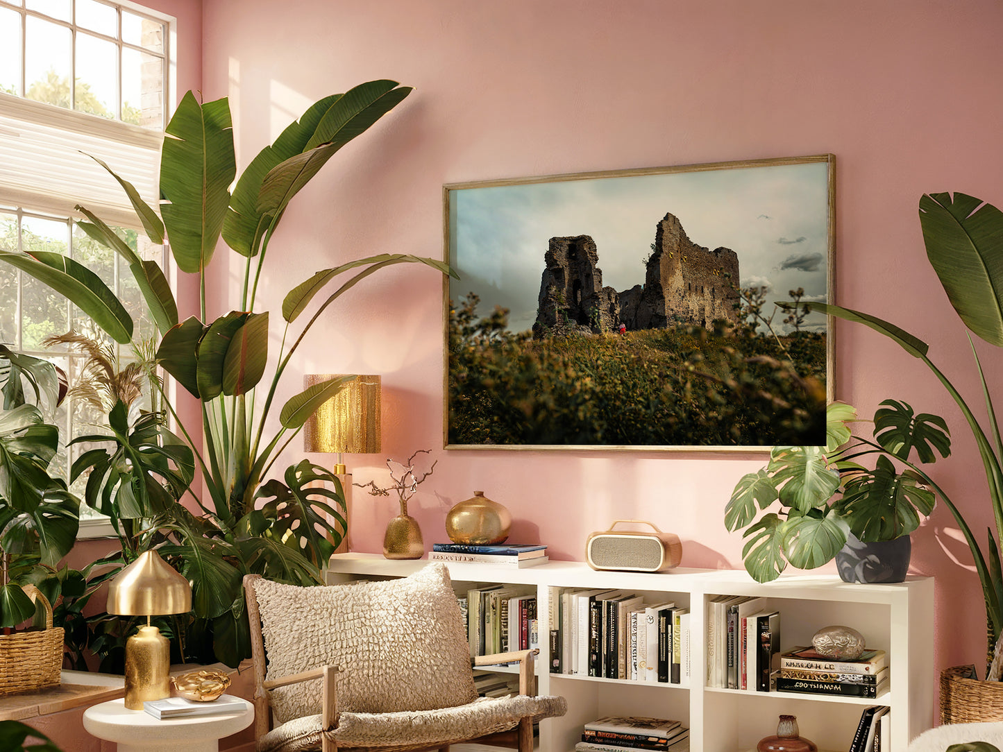 Echoes of the Past – Castle Ruins in Estonia Print