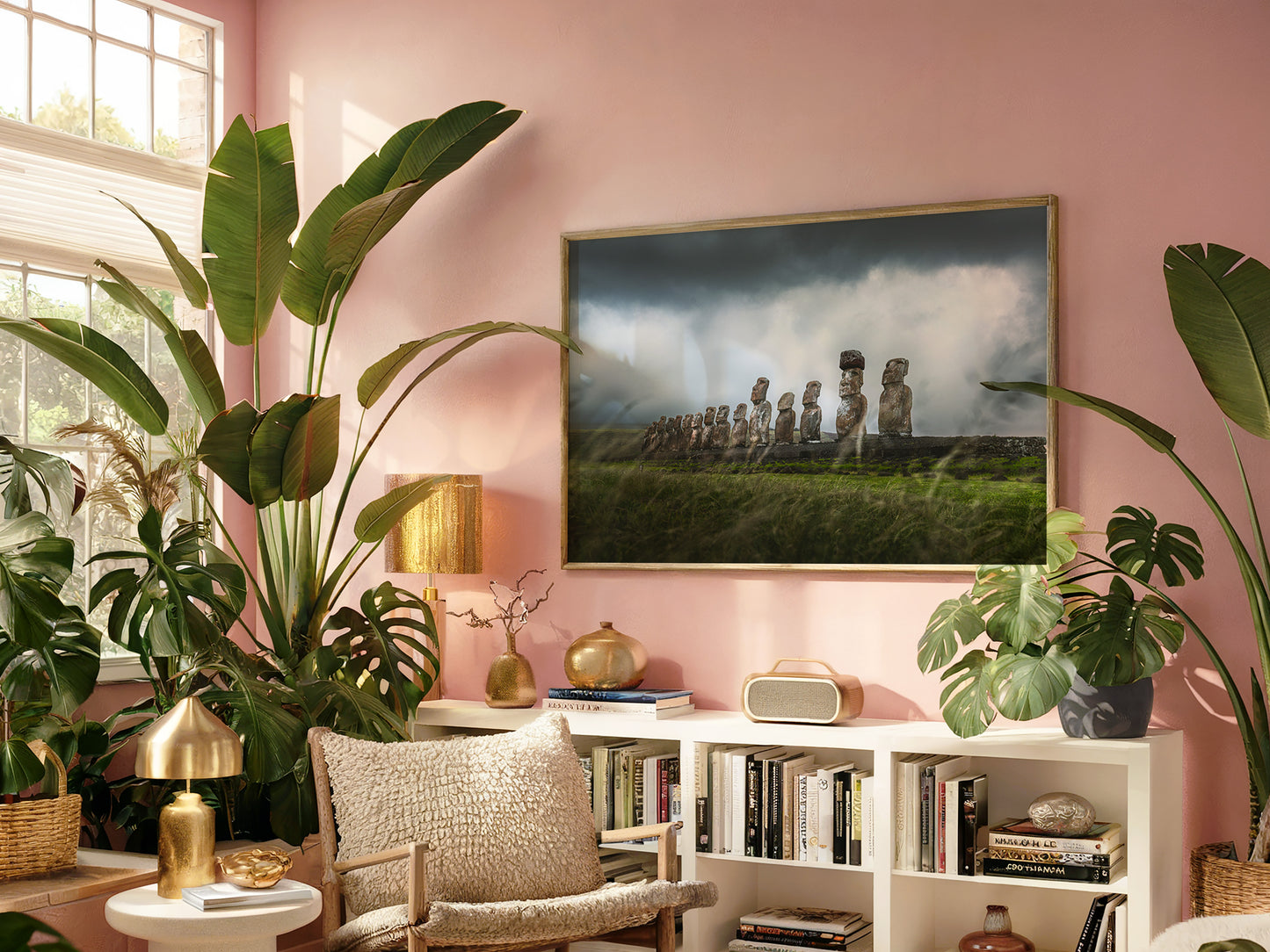 Monuments of the Pacific – Rapa Nui Moai Decor