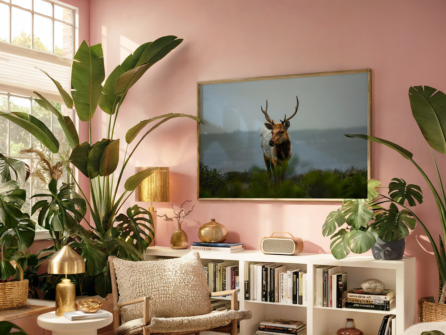 Wild and Free – Elk of Tomales Point Wall Art