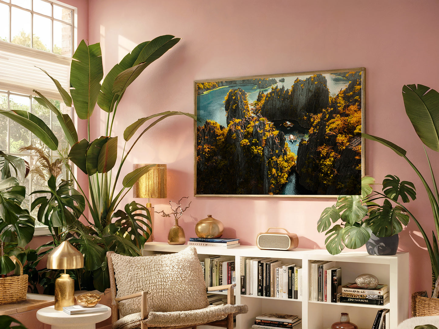 Tropical Paradise – Palawan’s Crystal Waters Wall Art