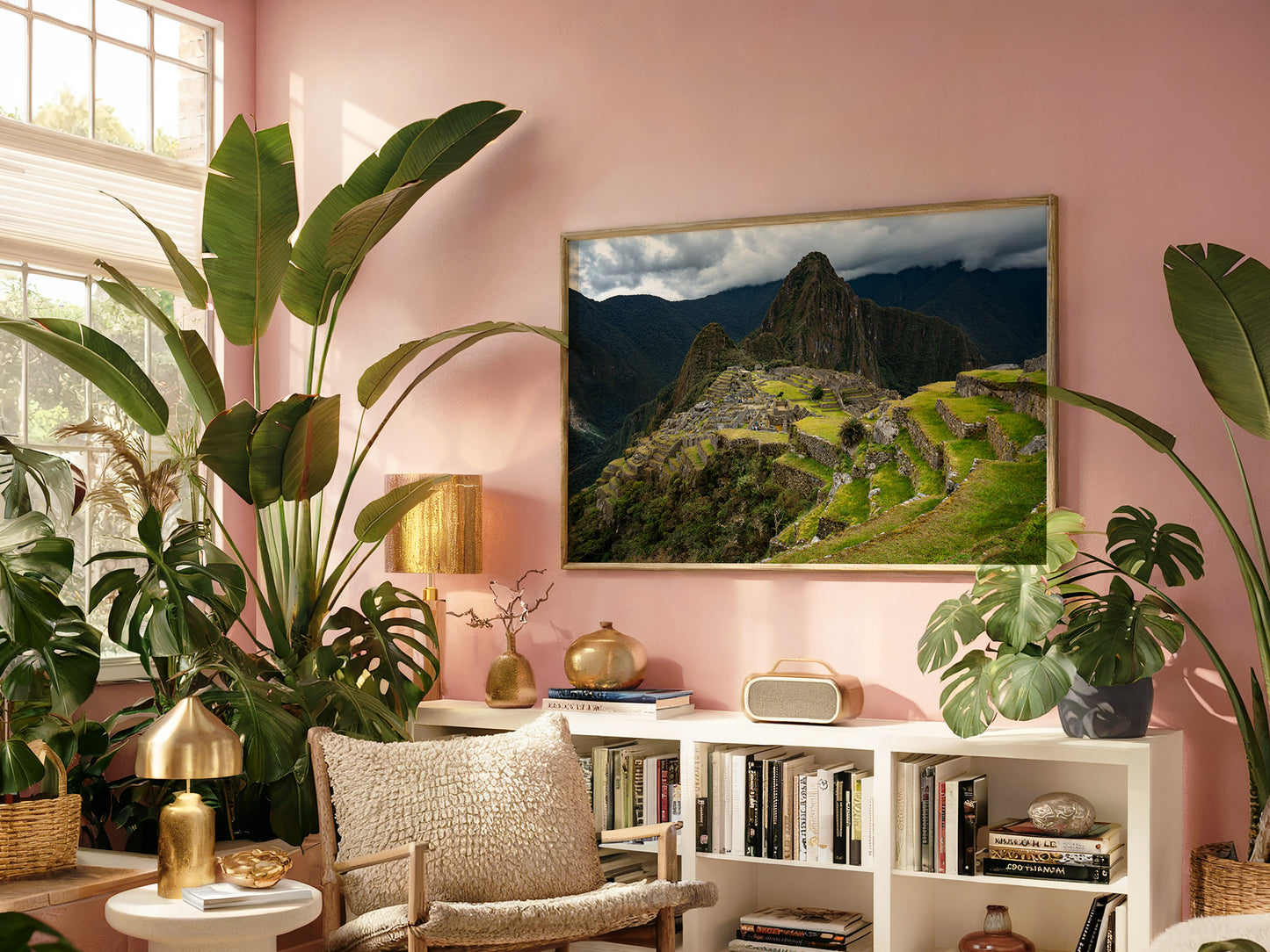 Mystical Peru – Machu Picchu at Sunrise Artwork