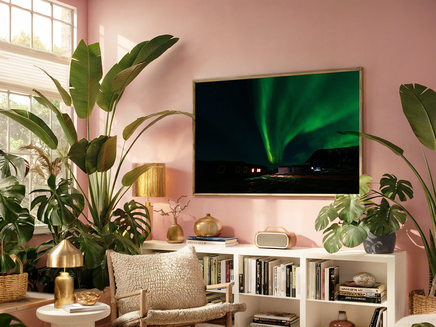 Westfjords Serenity – Dancing Lights of the Arctic Art