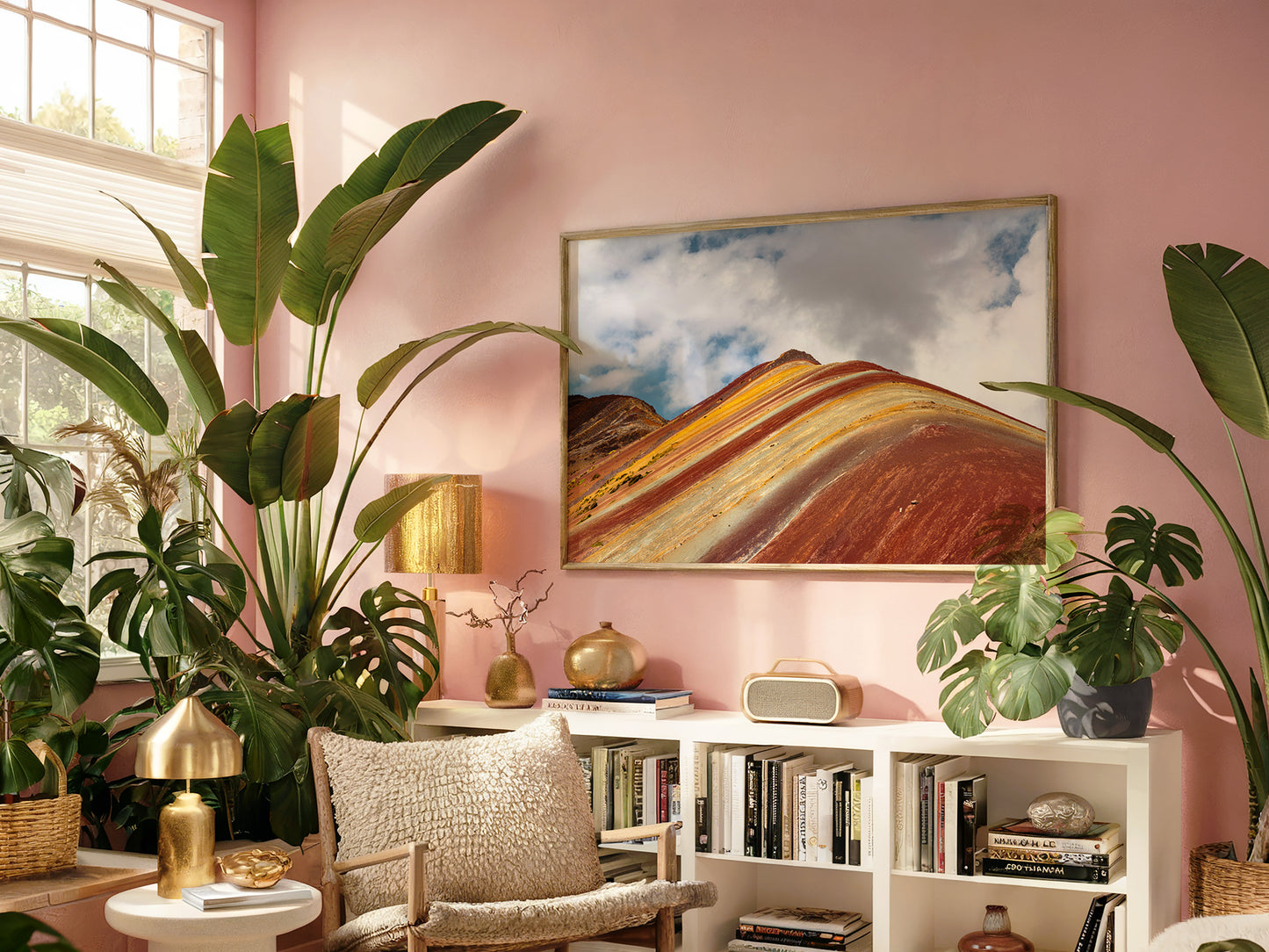Sacred Colors – Rainbow Mountain of Peru Wall Art