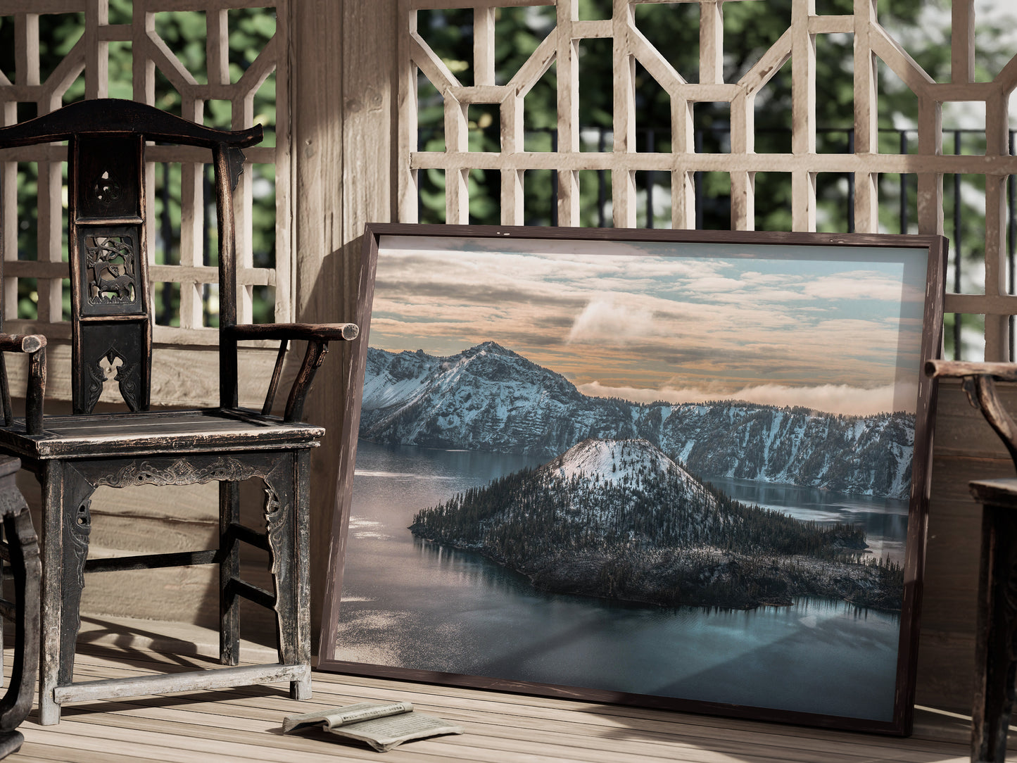 Oregon’s Blue Jewel – Crater Lake Scenic Wall Decor