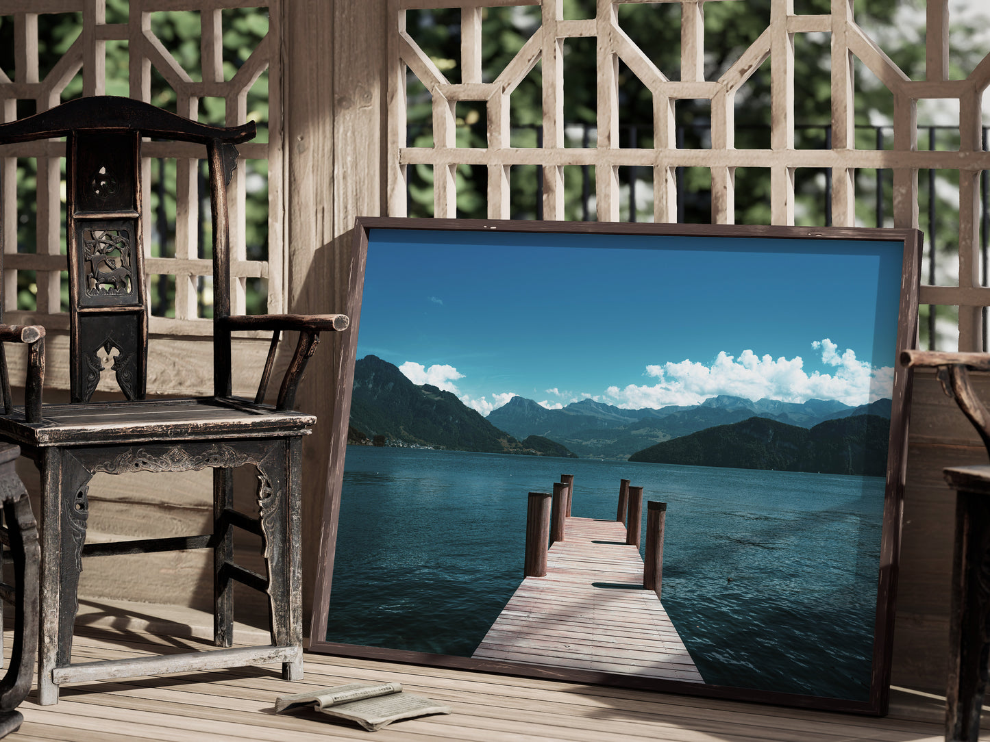 Crystal Shores – Lake Thun’s Stunning View Decor