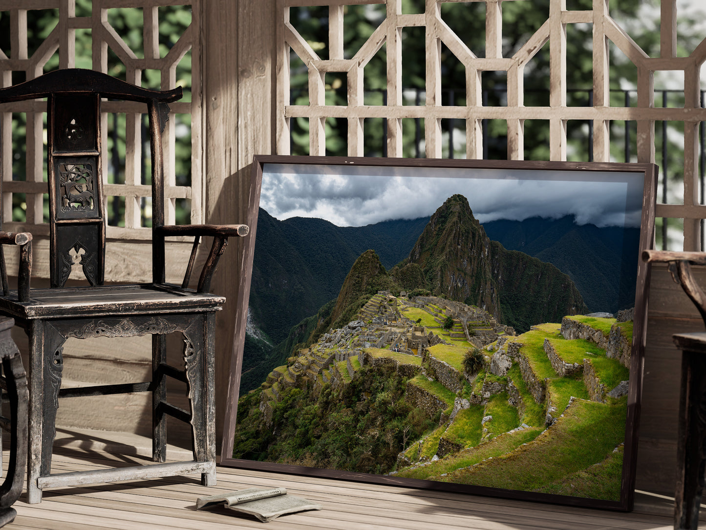 Mystical Peru – Machu Picchu at Sunrise Artwork