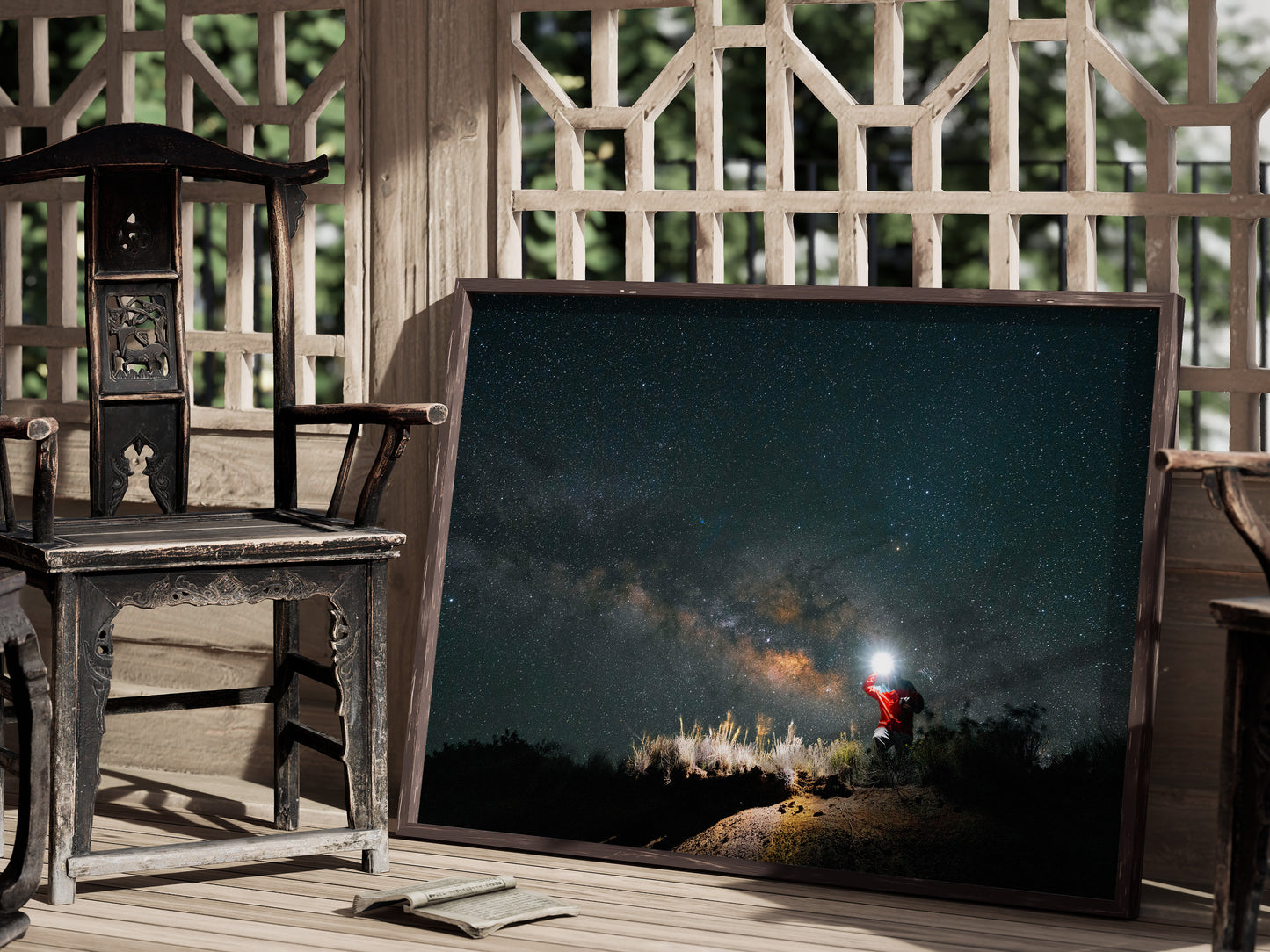 Hawaiian Milky Way Dreams – Celestial Wall Art for Stargazers & Island Lovers
