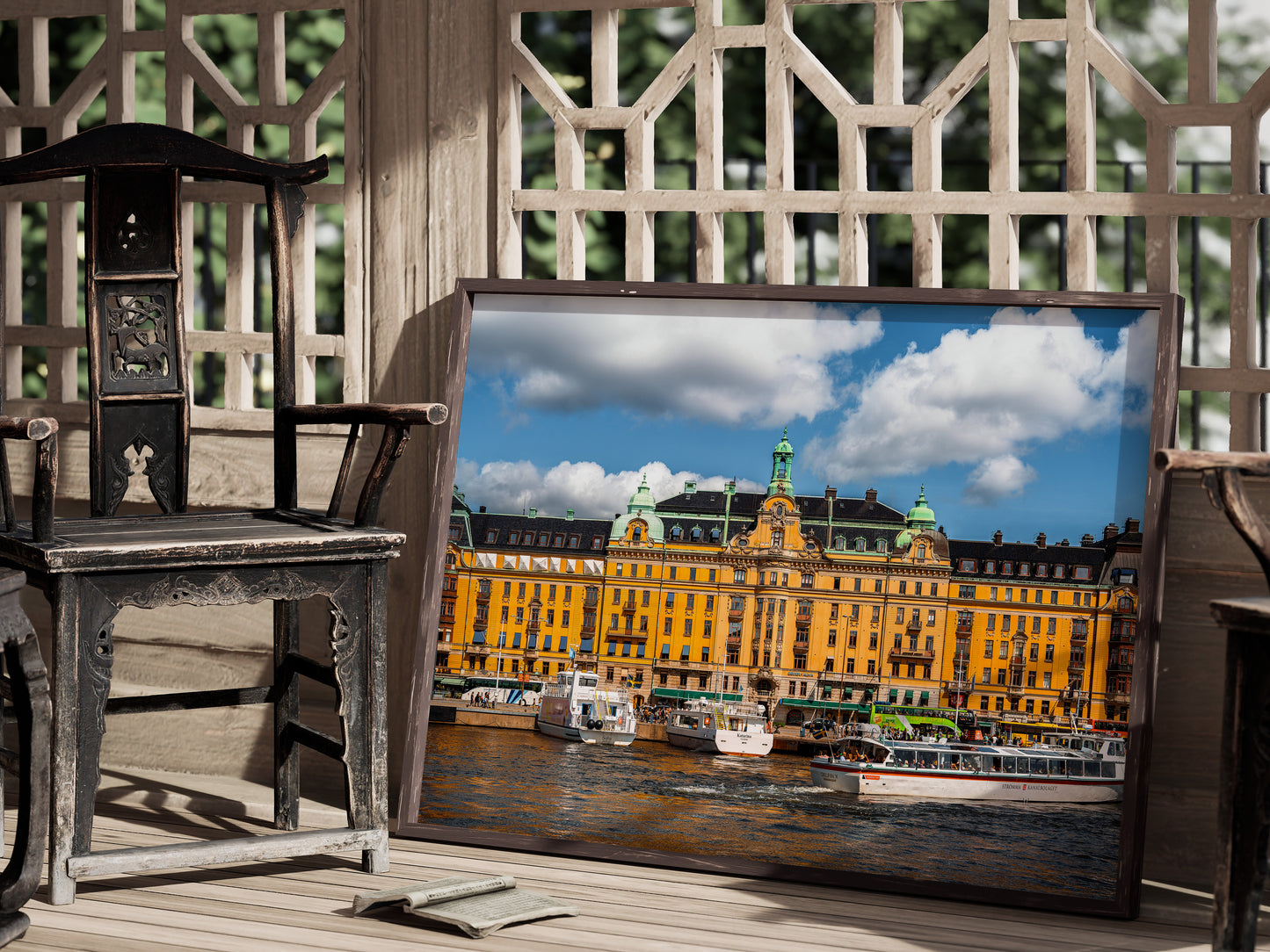 Scenic Stockholm – Iconic Cityscape Wall Art