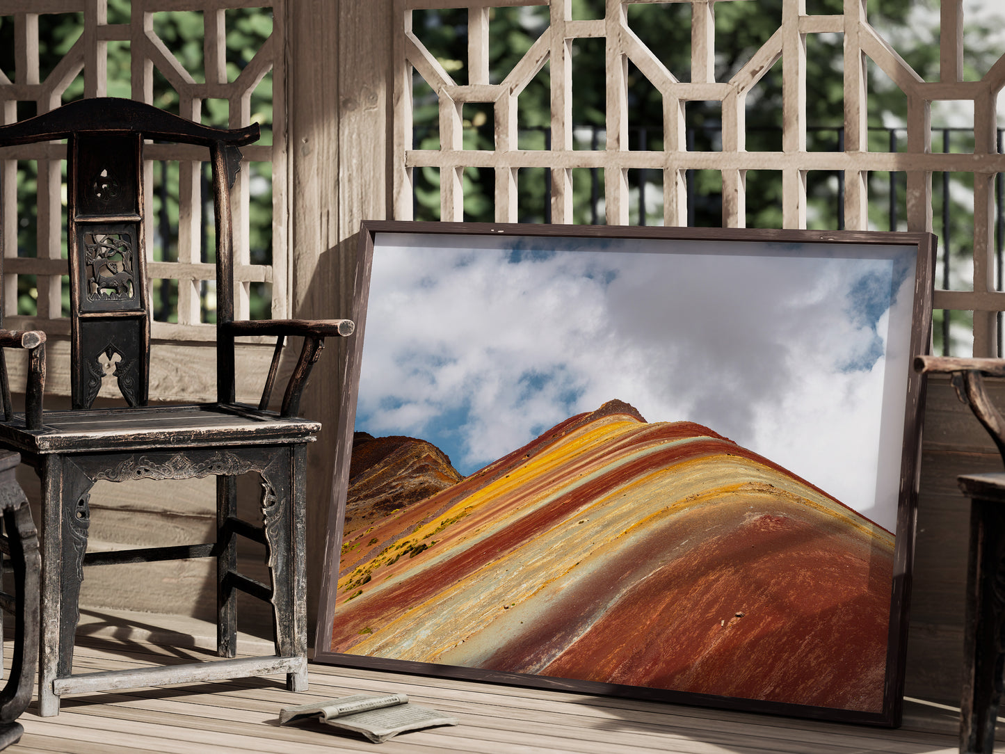 Sacred Colors – Rainbow Mountain of Peru Wall Art