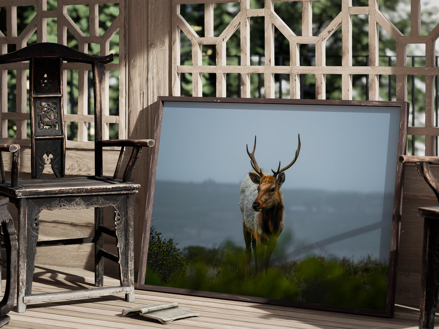 Wild and Free – Elk of Tomales Point Wall Art