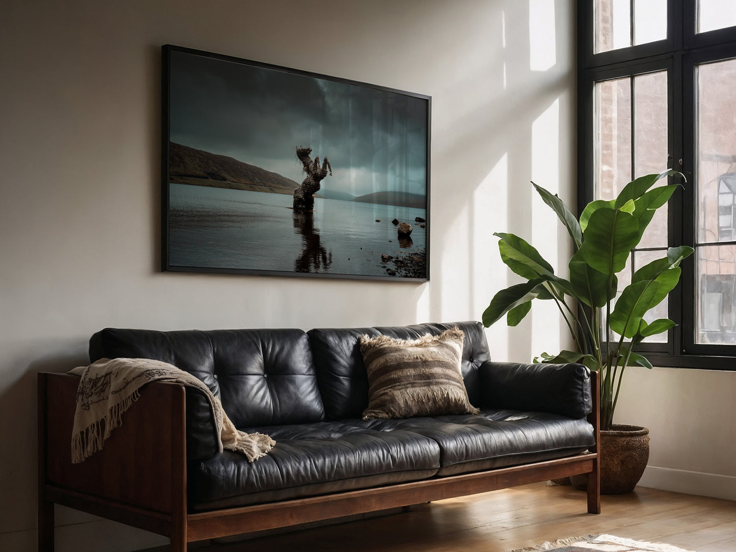 Legends of the Faroe Islands – Horse in the Lake Wall Decor