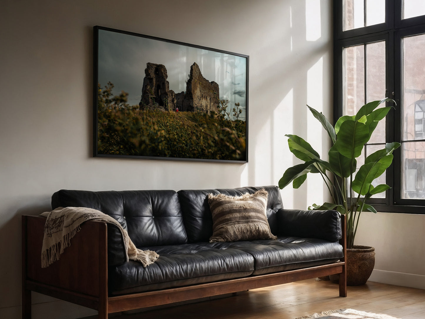 Echoes of the Past – Castle Ruins in Estonia Print