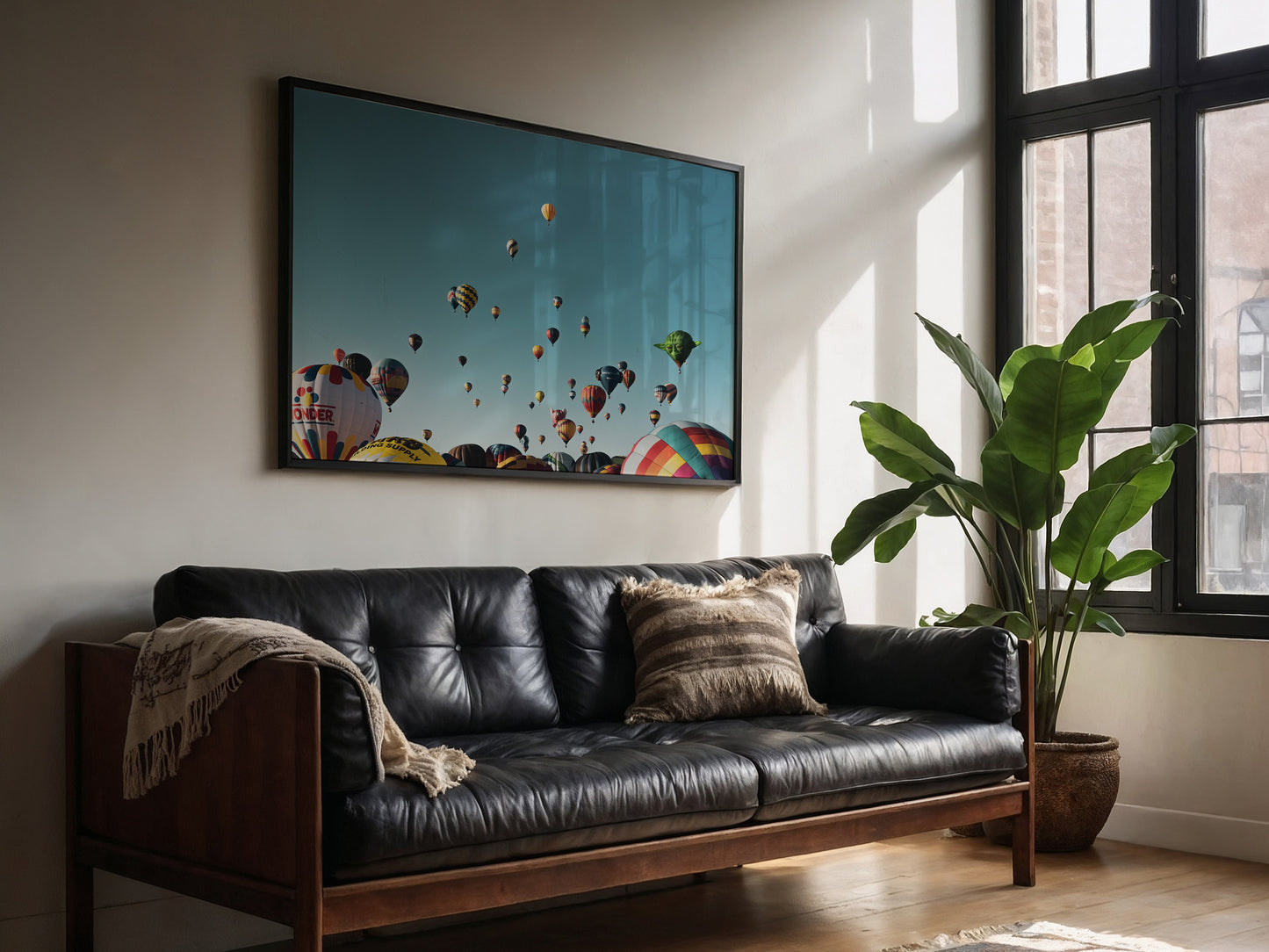 Floating Dreams – Balloons Over Albuquerque Print
