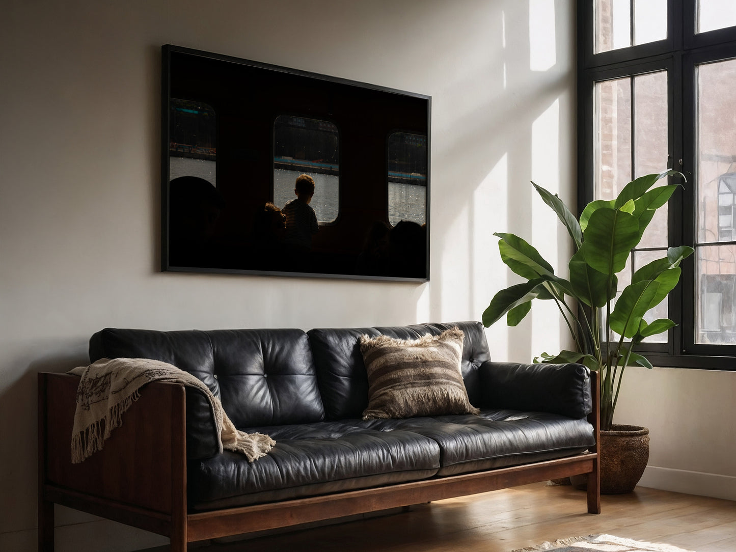 Stockholm Reflections – A Waterfront Perspective Wall Decor
