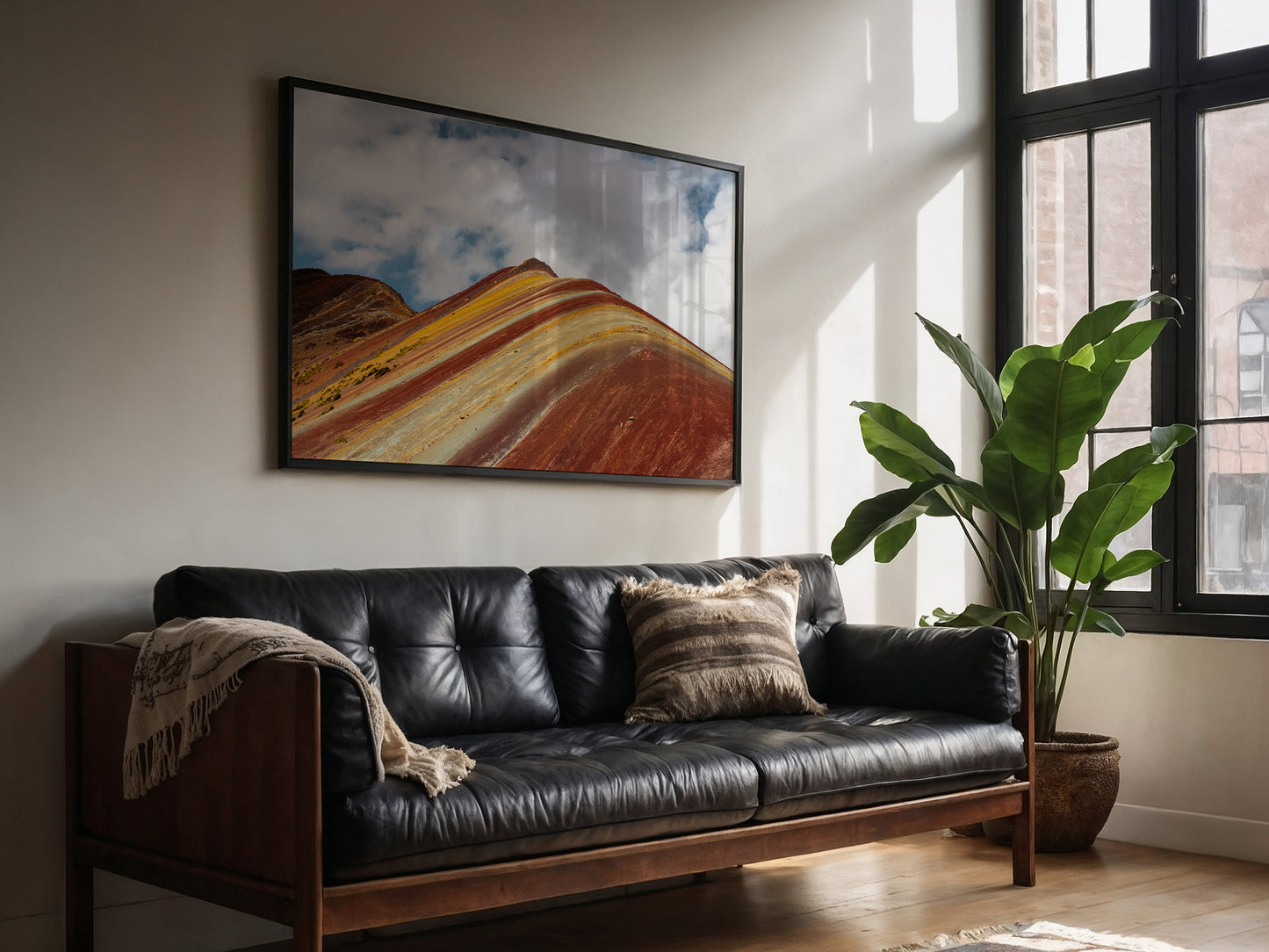 Sacred Colors – Rainbow Mountain of Peru Wall Art