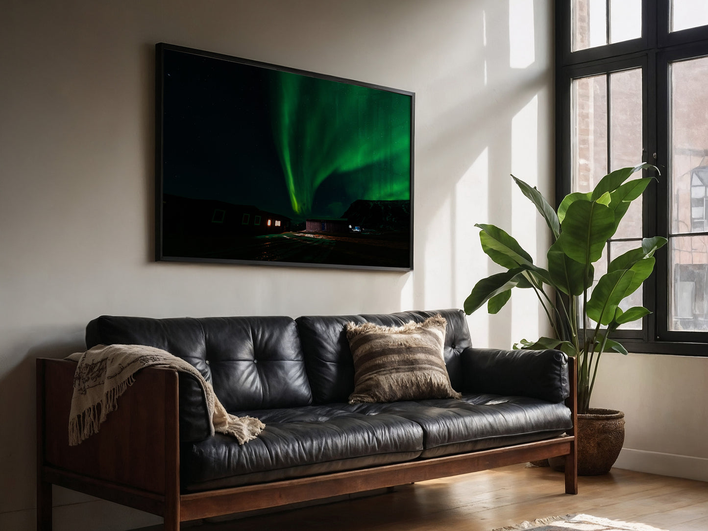 Westfjords Serenity – Dancing Lights of the Arctic Art