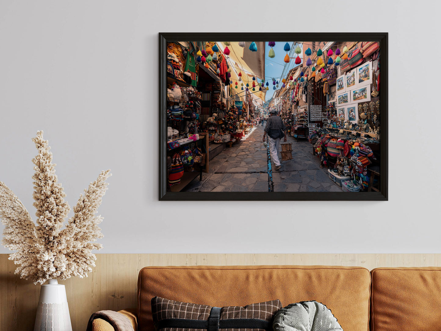 Sacred Paths – Streets of the Sacred Valley Wall Art