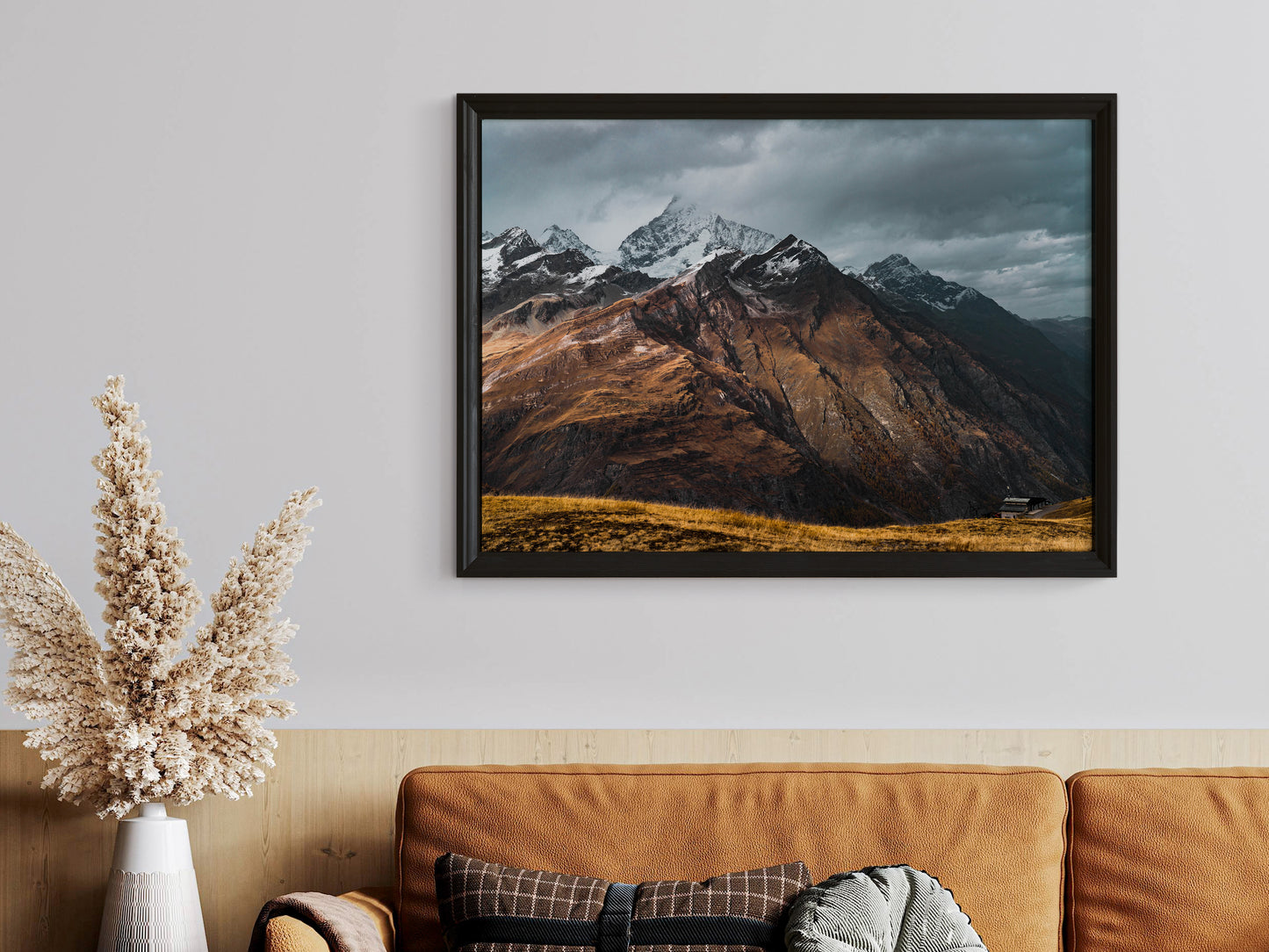 Alpine Glow – The Swiss Alps at Sunrise Wall Art