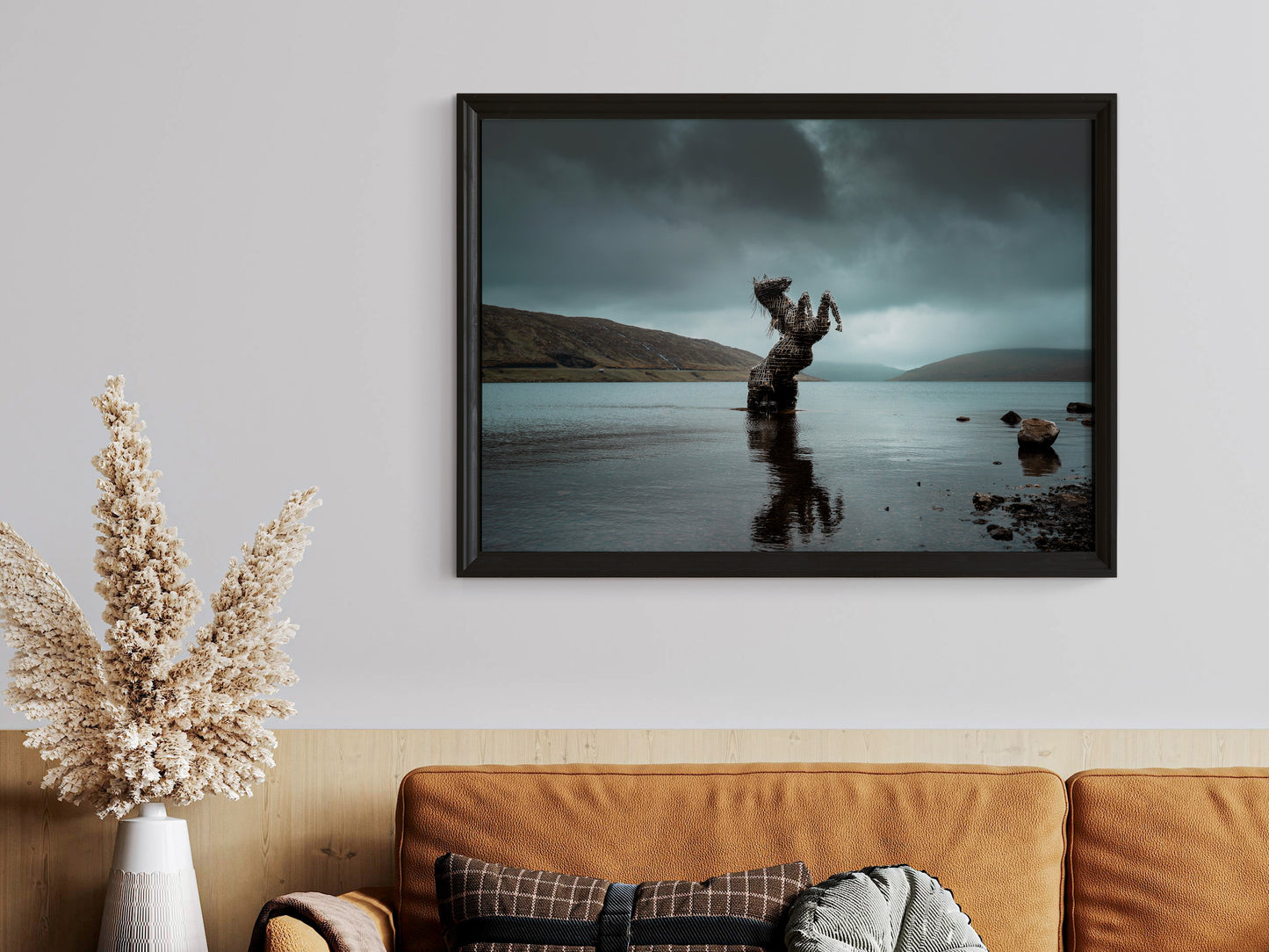 Legends of the Faroe Islands – Horse in the Lake Wall Decor