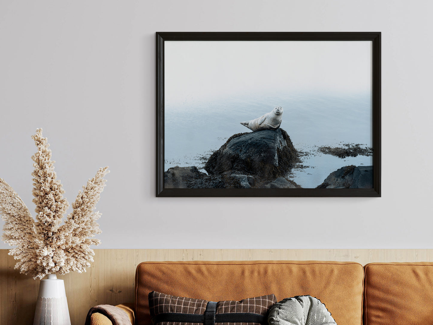 Tales of the Fjords – Sea Lions of Iceland Art