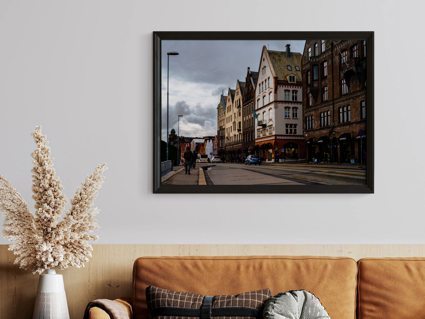 Bergen’s Charm – Iconic Norwegian Town Wall Art
