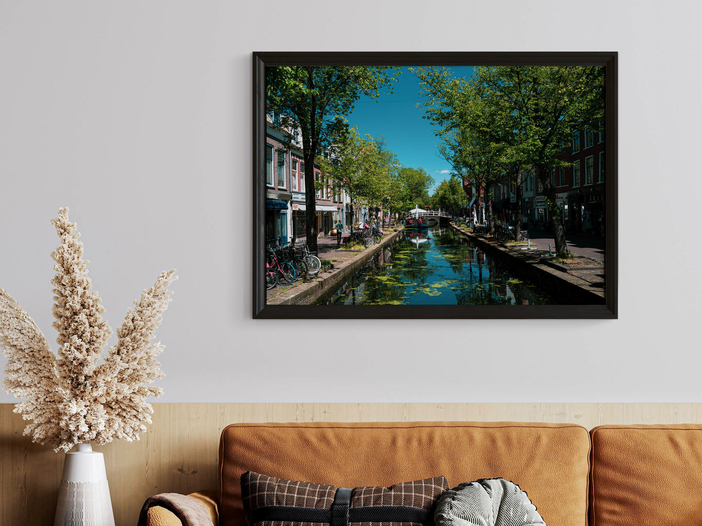 Bridges and Reflections – Netherlands Canal Serenity Art