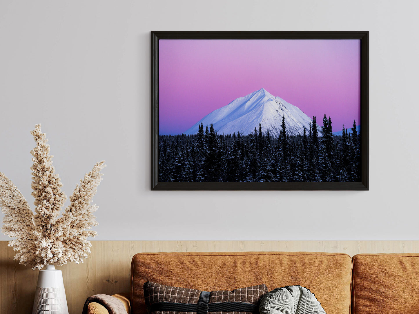 Blush of the Arctic – Alaskan Mountain Sunset Print